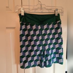 Free People Movement Veridian Combo Biker Short size small